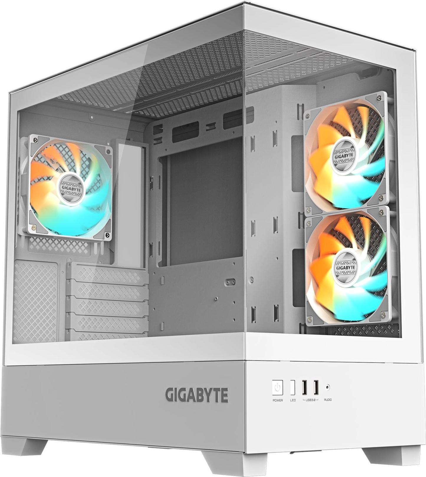 GIGABYTE GB-C201PI Case White RGB (GB-C201PI)