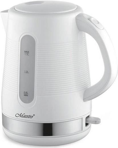 MAESTRO elektrischer Wasserkocher 1,7l MR-035-WHITE (MR-035-WHITE)