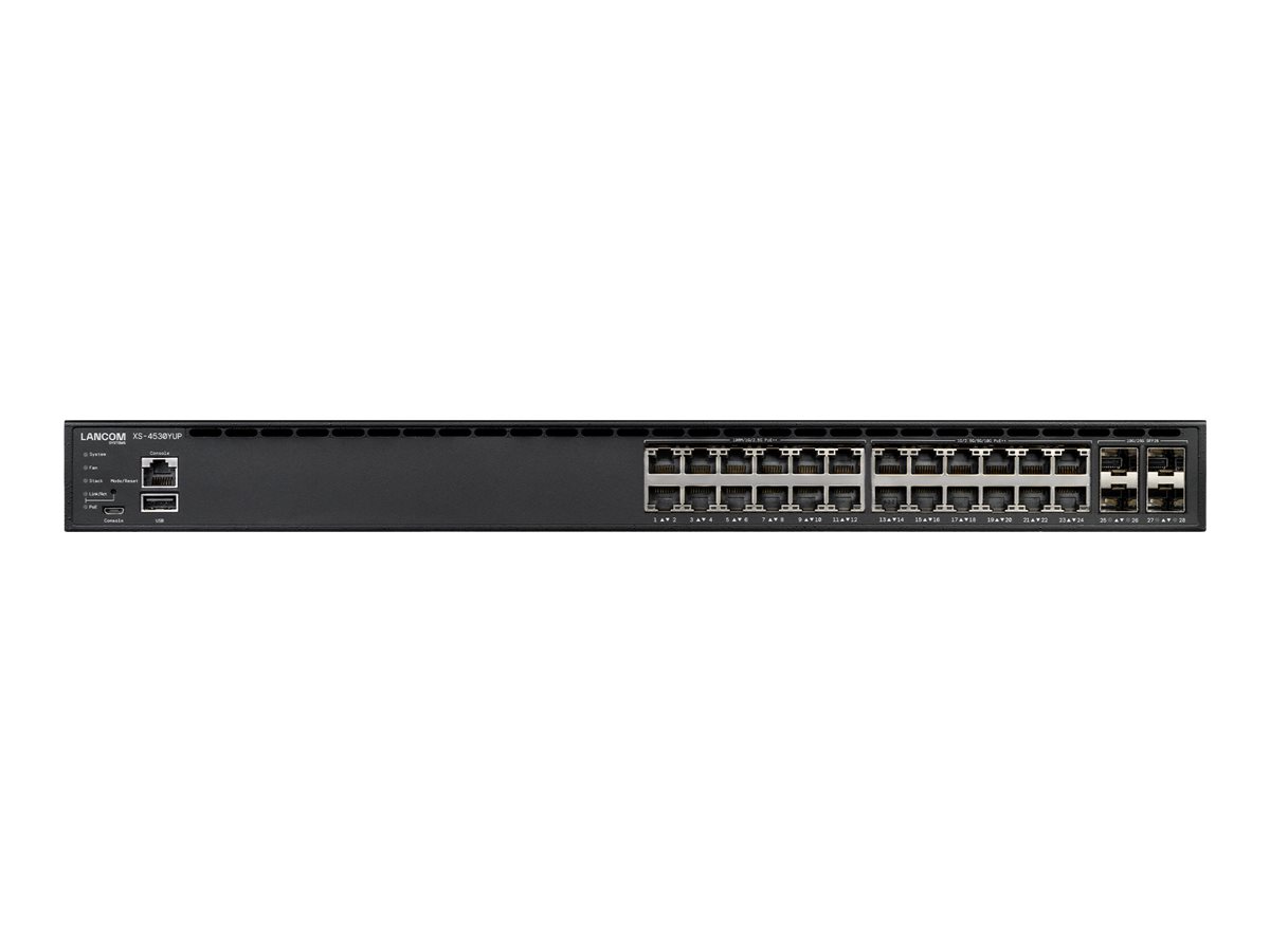 LANCOM XS-4530YUP Switch 30 Ports PoE++ Schwarz