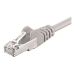 Wentronic Goobay CAT 5e Patchkabel, SF/UTP, Grau, 20 m - CCA Kupfergemisch (50878)