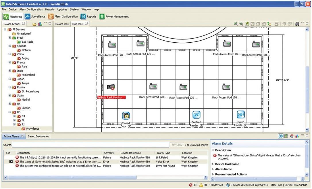 APC InfraStruXure Central Lizenz 25 Knoten
