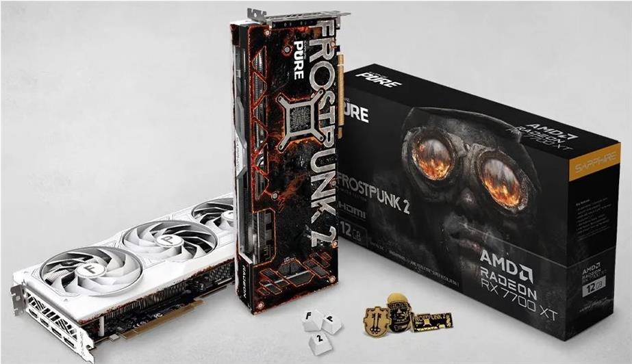 Sapphire Pure Radeon RX 7700 XT 12GB - Frostpunk 2 Edition (11335-08-50G)