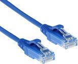 ADVANCED CABLE TECHNOLOGY ACT Blue 5 meter LSZH U/UTP CAT6 datacenter slimline patch cable with RJ45
