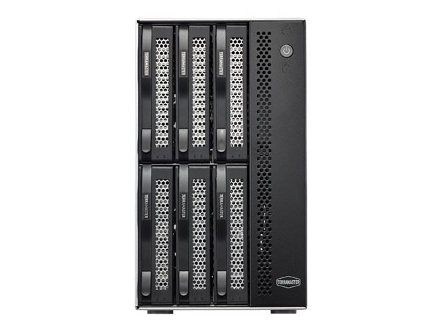 TerraMaster D6-320 6-Bay Speichergehäuse USB 3.2 Schwarz