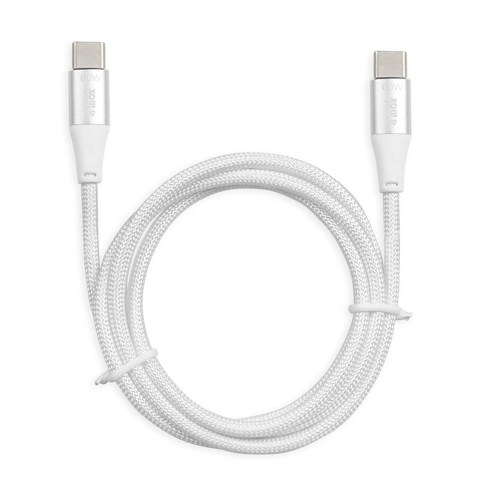iBOX IKUTC USB-C Kabel 60W 2 m Weiß