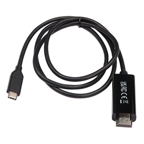 V7UCHDMI-2M Videokabel-Adapter USB Typ-C HDMI Schwarz (V7UCHDMI-2M)