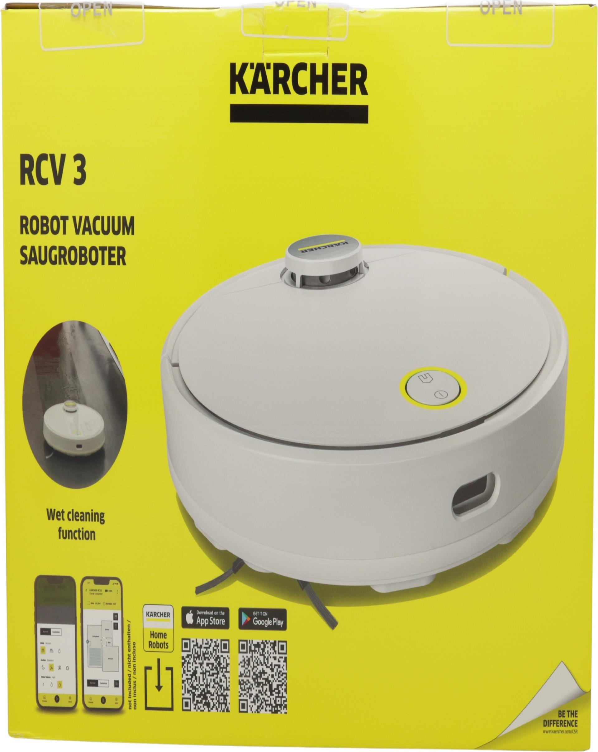 Kärcher RCV 5 Roboterstaubsauger 5000 Pa 120 min Weiß