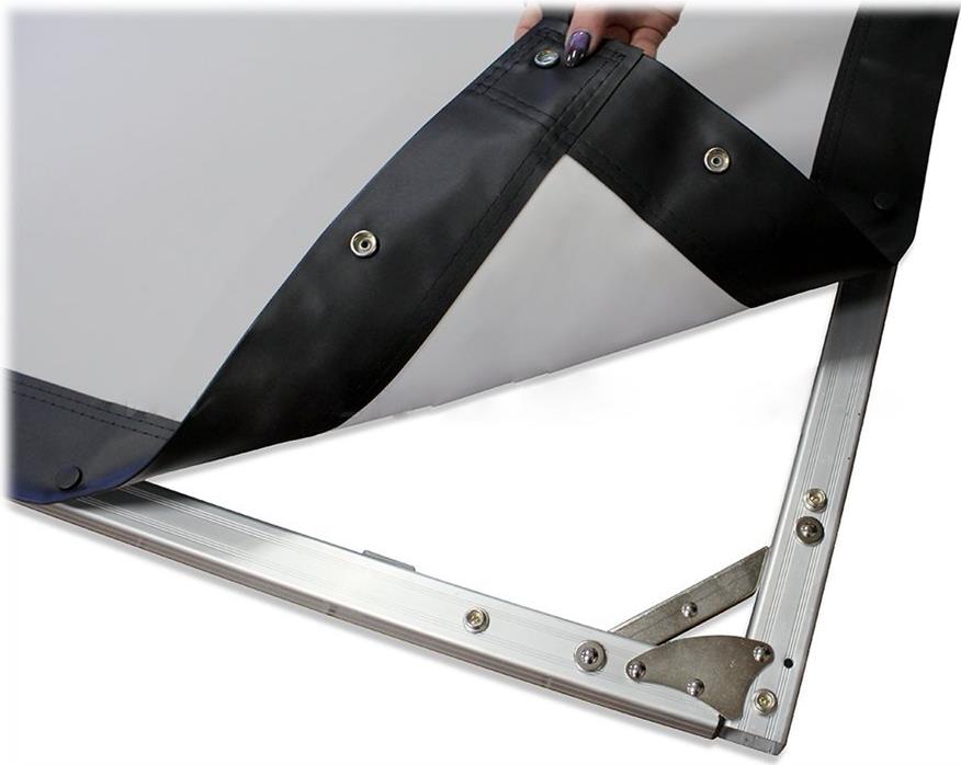 Elite Screens Yard Master 2 Dual 135" Projektionsleinwand 16:9 Dual Vision Schwarz-Weiß