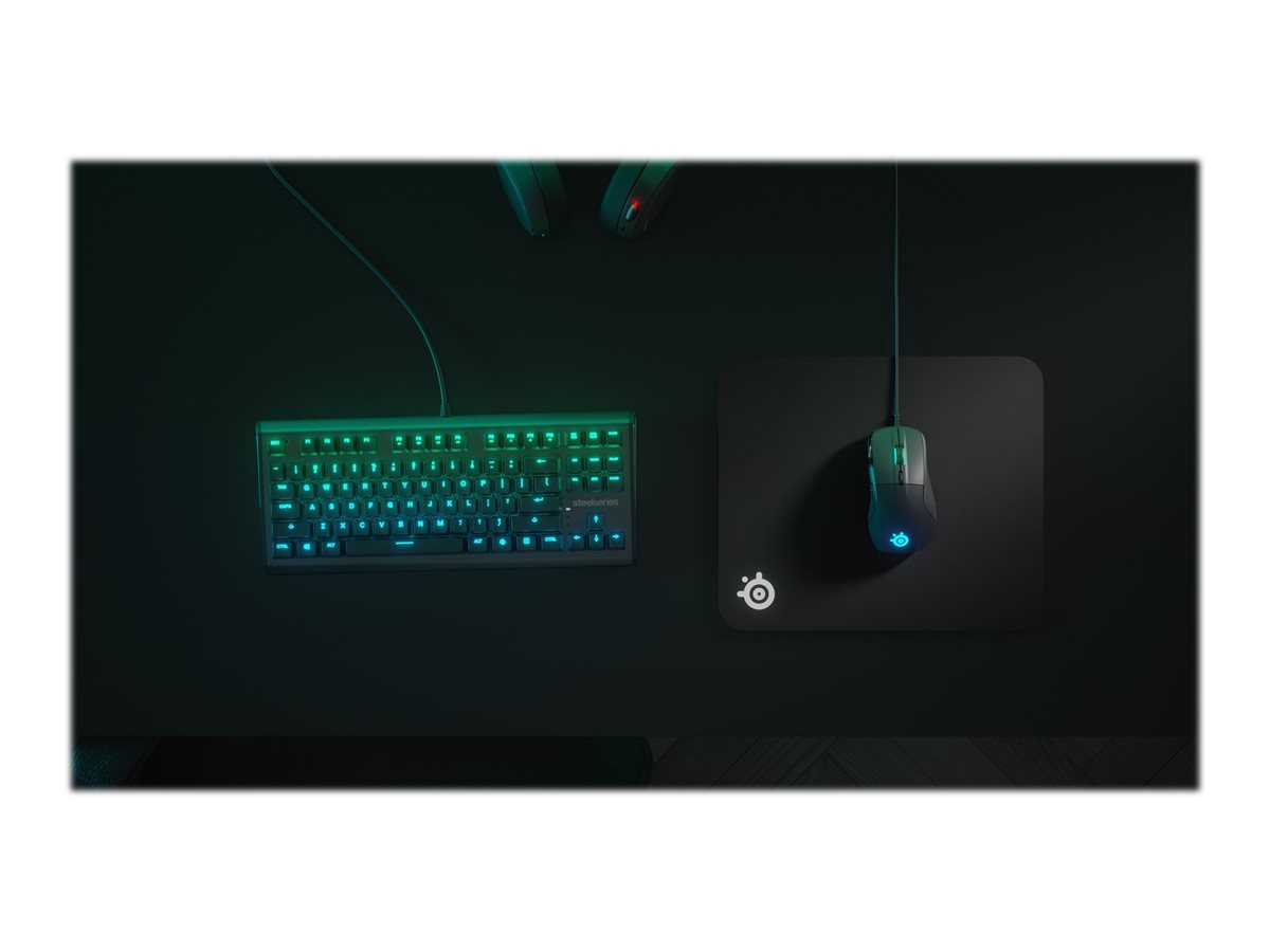 SteelSeries QcK Heavy Gaming-Mauspad Schwarz