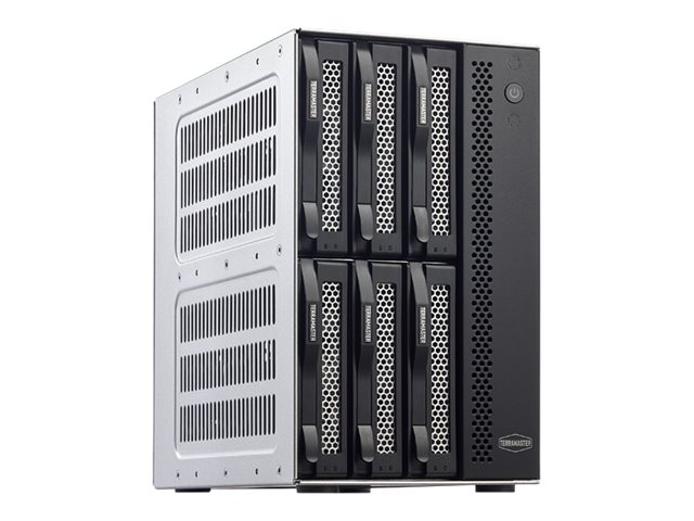 TerraMaster D6-320 6-Bay Speichergehäuse USB 3.2 Schwarz