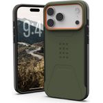 UAG Urban Armor Gear Civilian MagSafe Case | Apple iPhone 17 Pro Max | olive/pop orange | 114546117297 (114546117297)