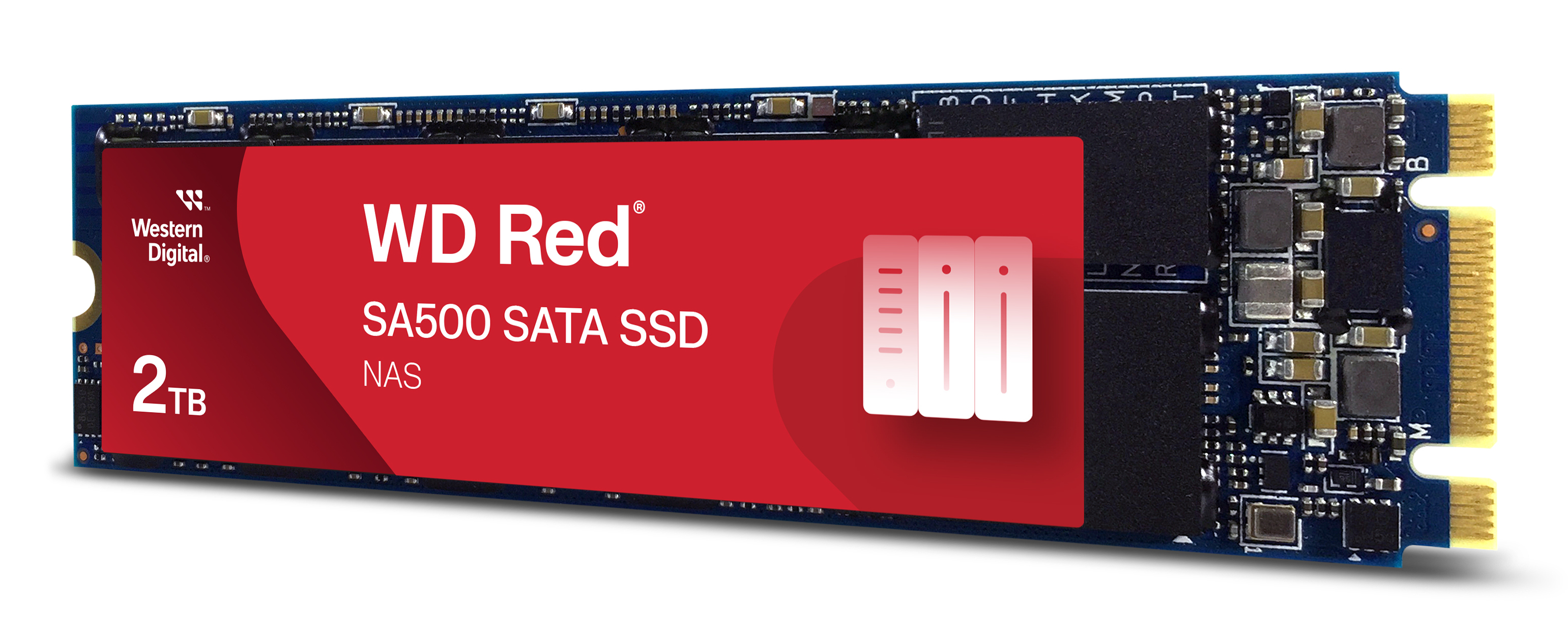 Western Digital WD Red SA500 WDS200T1R0B 2 TB M.2 2280 SATA SSD