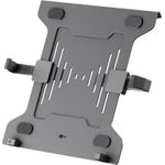 Goobay Laptophalterung für Monitorarm, schwarz (70817)