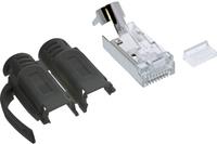 InLine Crimpstecker Cat.6A RJ45 geschirmt 3-teilig schwarz 100er 