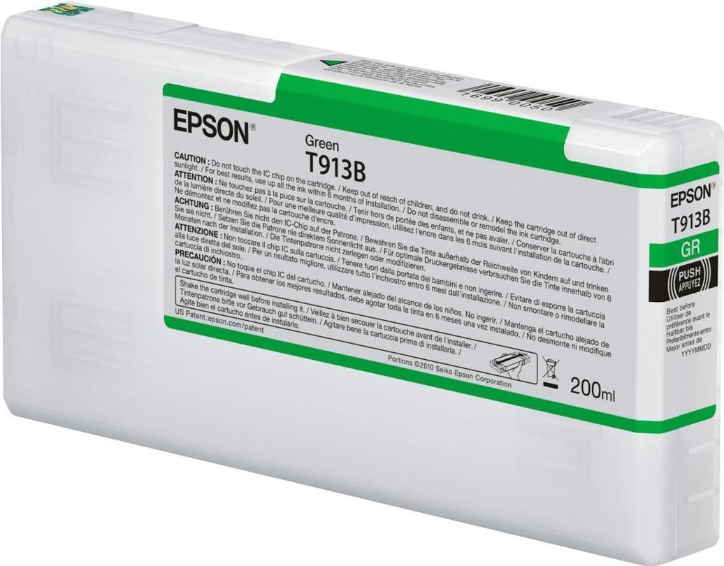Epson T913B 200 ml grün (C13T913B00)