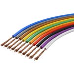 Goobay LITZE 77685 - Kupferlitze isoliert 10 m 10x 0.14 mm² mehrfarbig (77685)