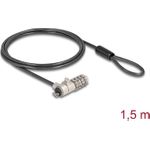 Navilock Laptop Schloss mit Zahlenschloss für HP Nano Slot - Karbonstahlkabel (20967)