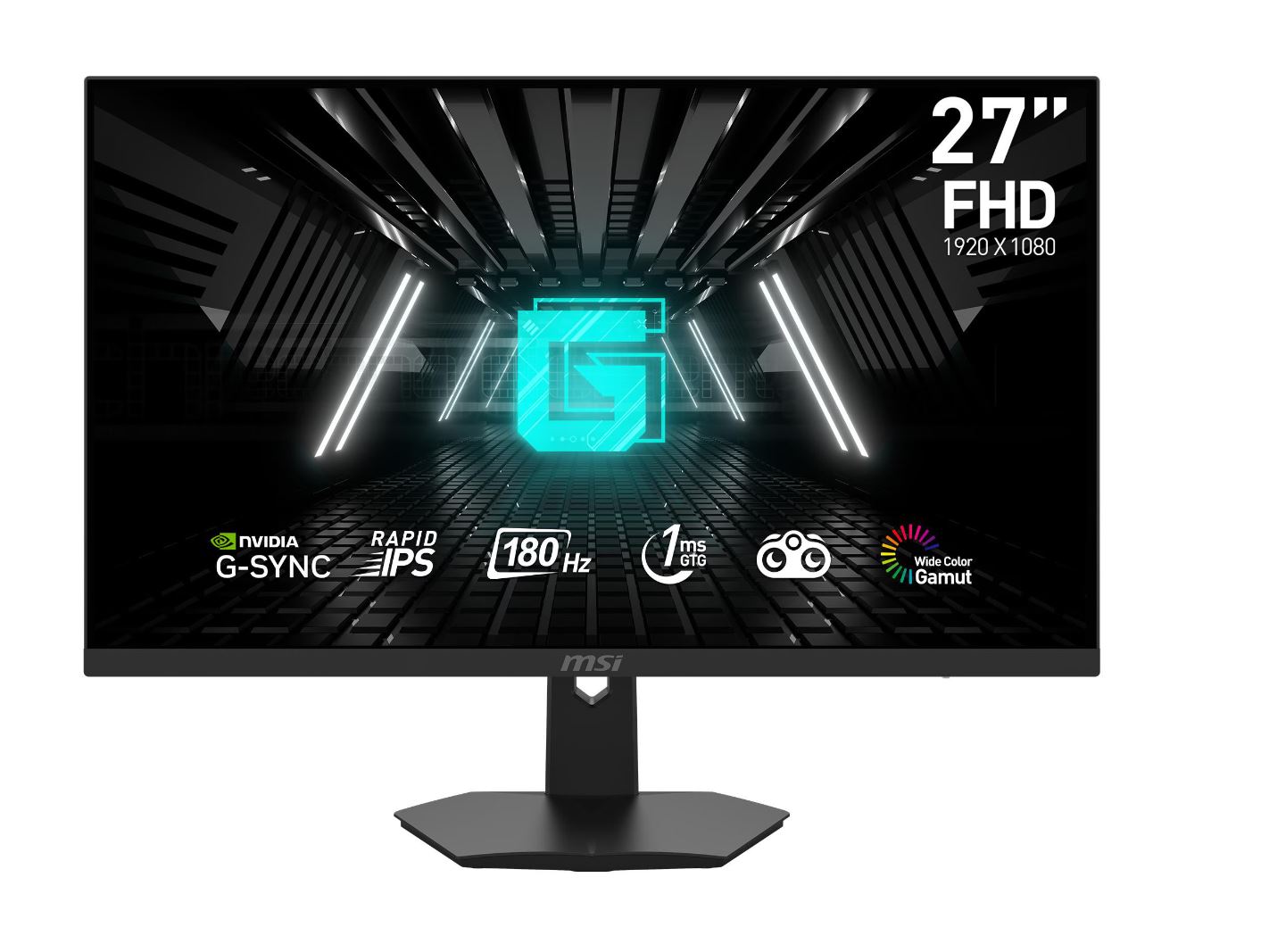 MSI Optix G274FDE 69cm (27") FHD IPS Gaming Monitor 16:9 HDMI/DP 180Hz G-Sync 1ms [Energieklasse E] (9S6-3CC2CH-268)