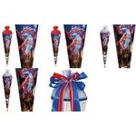 ROTH Schultüte "Robo Drache", eckig, 850 mm, Folie Tüllverschluss, mit stabiler ROTH-Spitze - 1 Stück (678936)