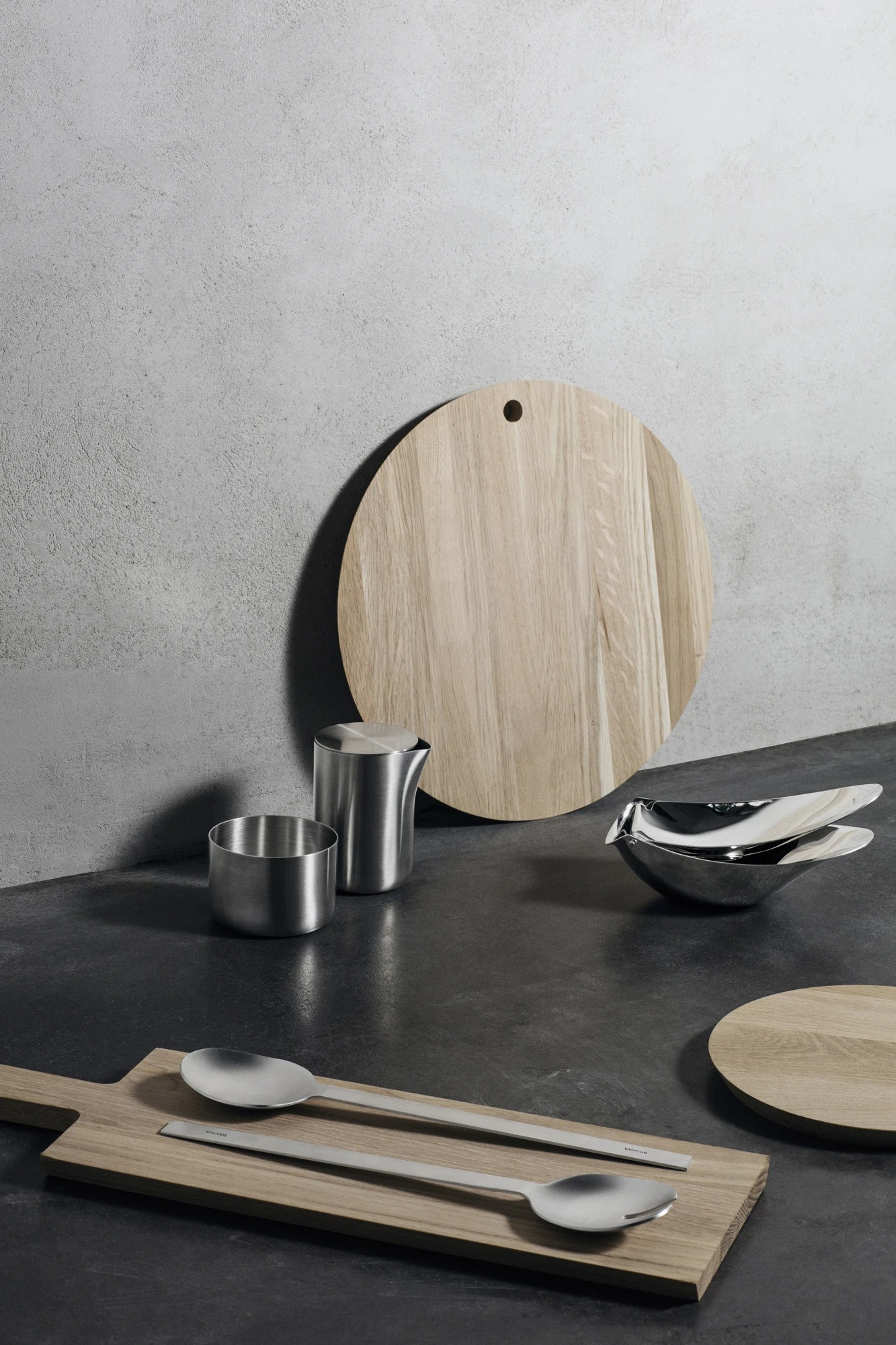 blomus Schneidebrett BORDA Holz Braun