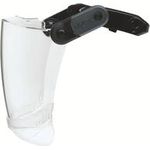 uvex pronamic 9916001 Schutzvisier inkl. UV-Schutz, mit Antibeschlag-Schutz, mit Antikratz-Schutz Schwarz EN 166:2001, EN 170:2002 (9916001)