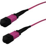 GRAFENTHAL OPTICAL FIBRE CABLE OM4 MPO/UPC-MPO/UPC LSZH 1.00M VIOLET (GTOM4MPOUMPOU00100)