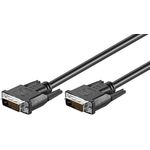 MicroConnect DVI-D 24+1-pin 0,5m M-M Black (MONCC05)