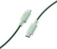 Cellularline Style Color Data Cable USB Typ-C/ Typ-C 1 m Green (USBDATAC2CSMARTG)