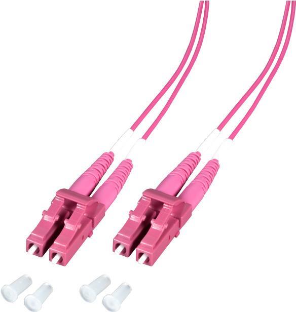 EFB Elektronik O0319.3-1.2 Glasfaserkabel 3 m 2x LC OM4 Violett (O0319.3-1.2)