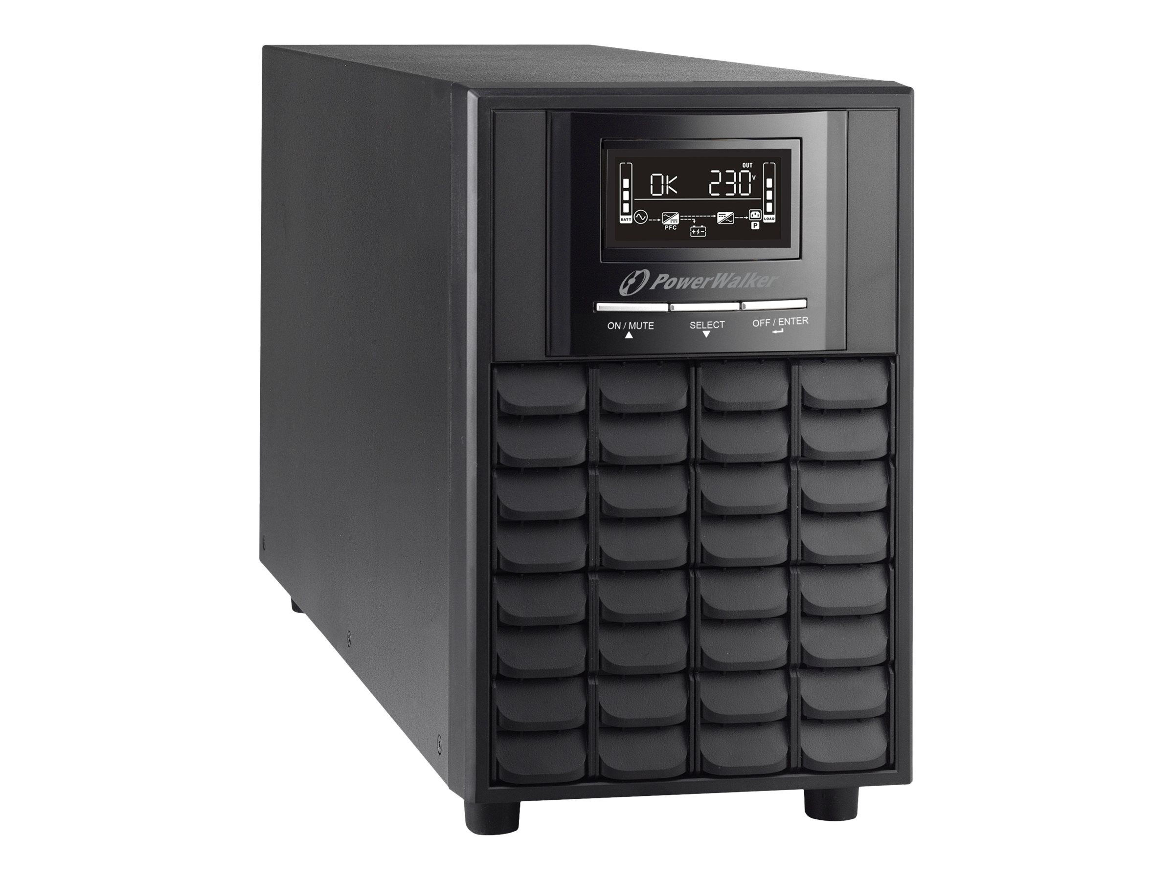 PowerWalker VI 3000 CW Line-Interactive USV 3000 VA 2100 W Schwarz