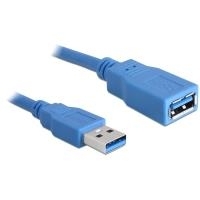 Delock Verlängerungskabel USB 3.0 Typ-A Stecker > USB 3.0 Typ-A Buchse 5 m blau (82541)