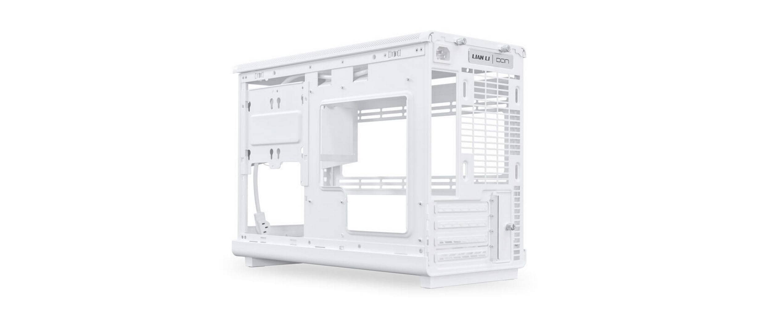 Lian Li A3-mATX Wood Edition Micro-ATX PC-Gehäuse Buche Weiß