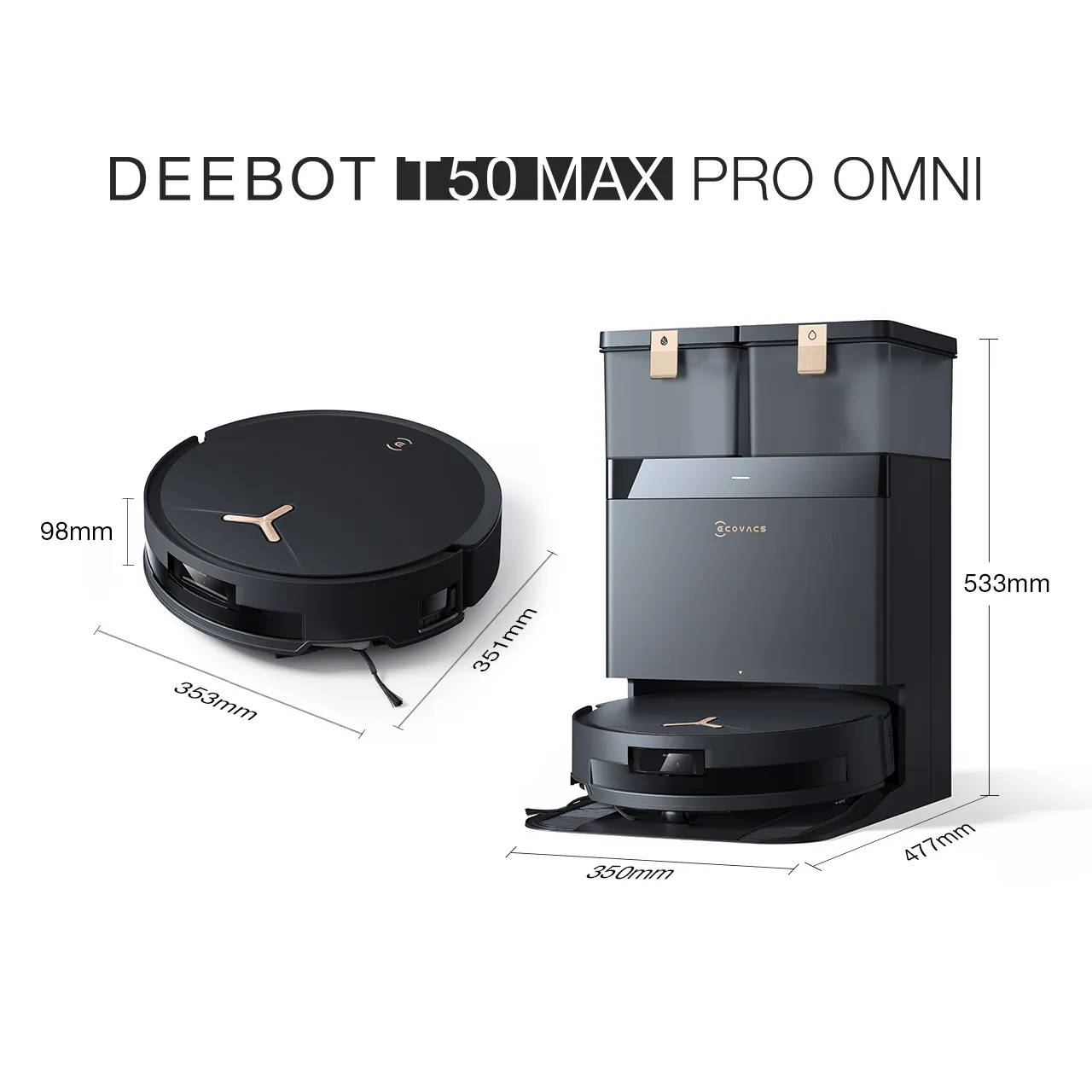 Ecovacs Deebot T50 MAX PRO OMNI Gen2 18500 Pascal Schwarz