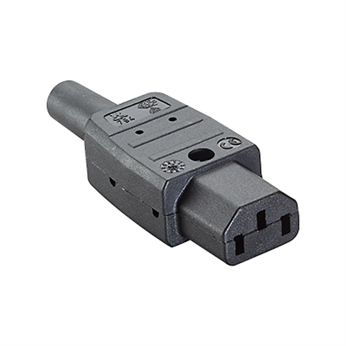 Bachmann 915.170 Kaltgerätedose IEC 60320 C13 250 V 10 A Schwarz, RAL 9005