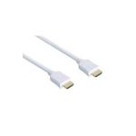High-Speed-HDMI®-Kabel mit Ethernet, vergoldete Stecker, 3m weiß, Good Connections® (4514-030W)