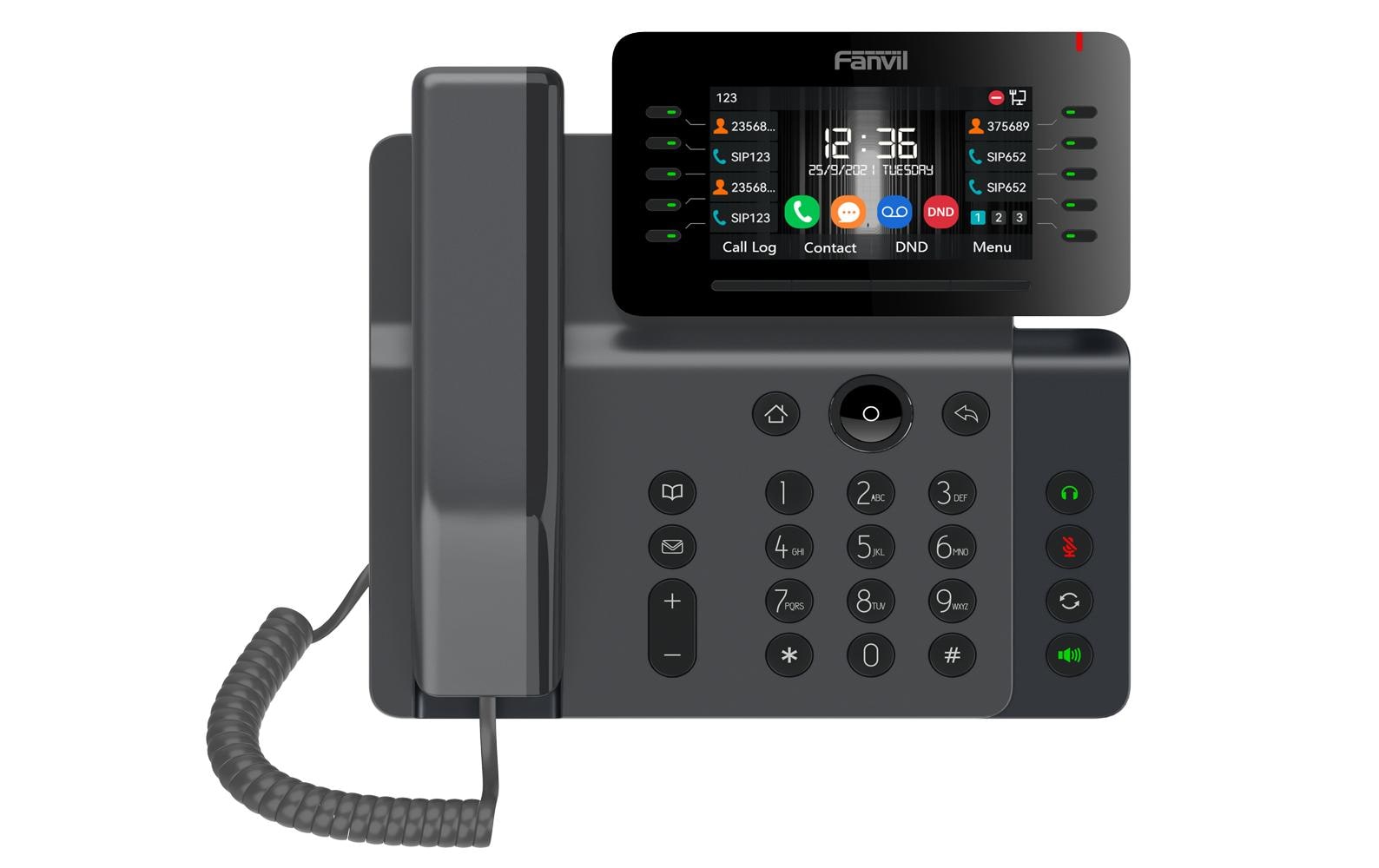 Fanvil V65 VoIP-Telefon Schwarz