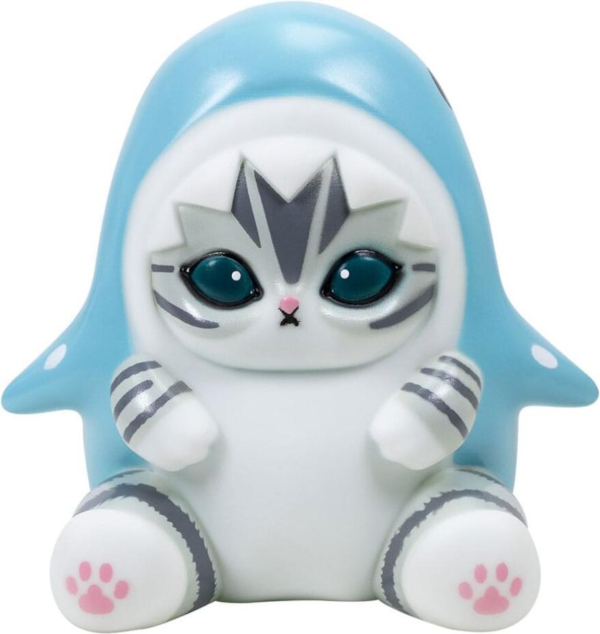 Blue Sky Studios Mofusand Mini LED USB Lampe mit Katzenfigur 10 cm Blau