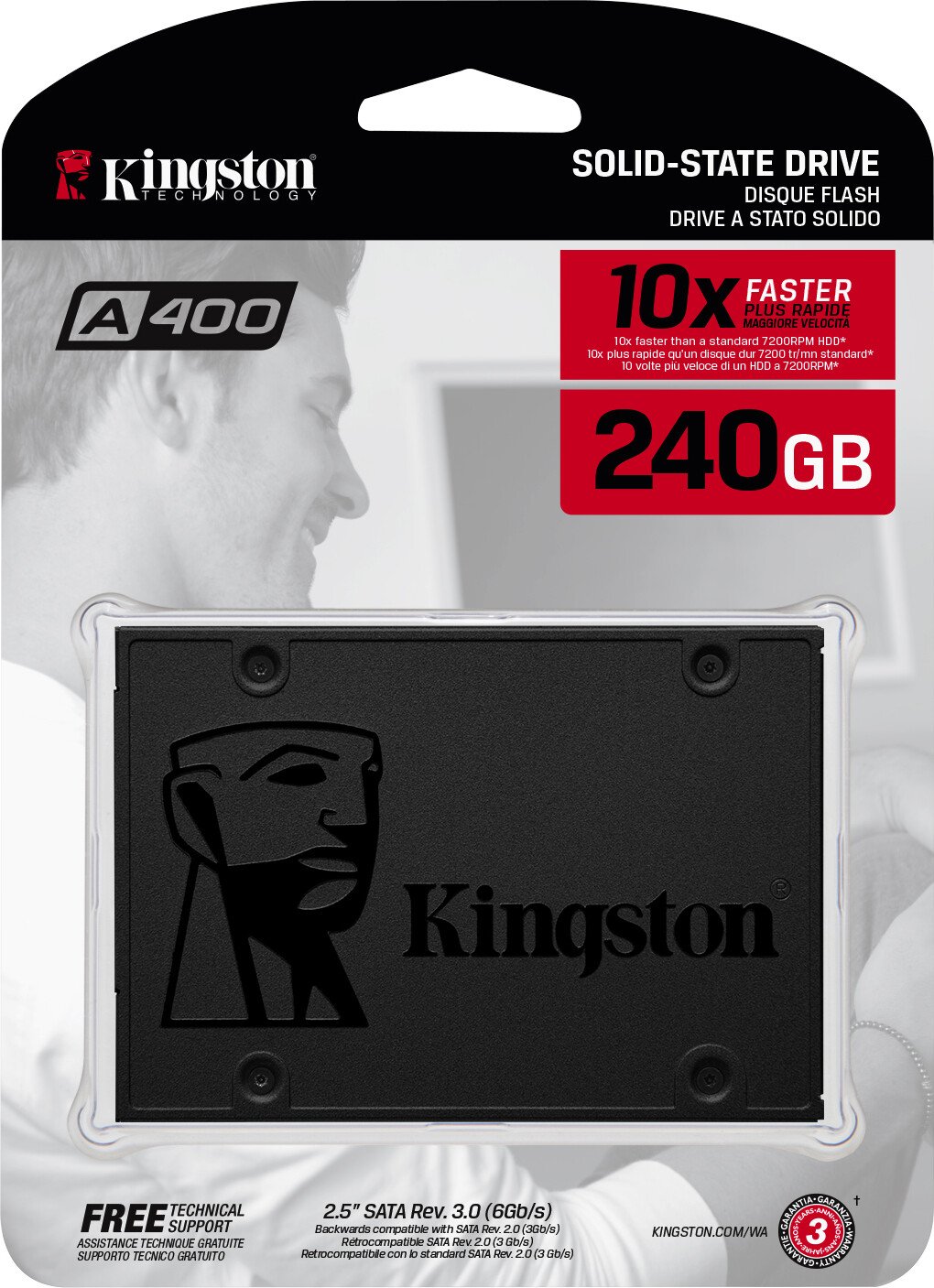 Kingston SSDNow A400 (SA400S37/240G)