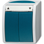 BUSCH-JAEGER Jalousietaster 2621/4W-53 ocean 2621/4W-53 (1442-0-0469)