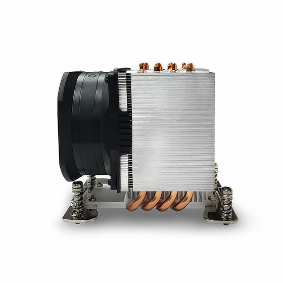 Dynatron A55 CPU-Luftkühler 80 mm PWM Schwarz, Grau