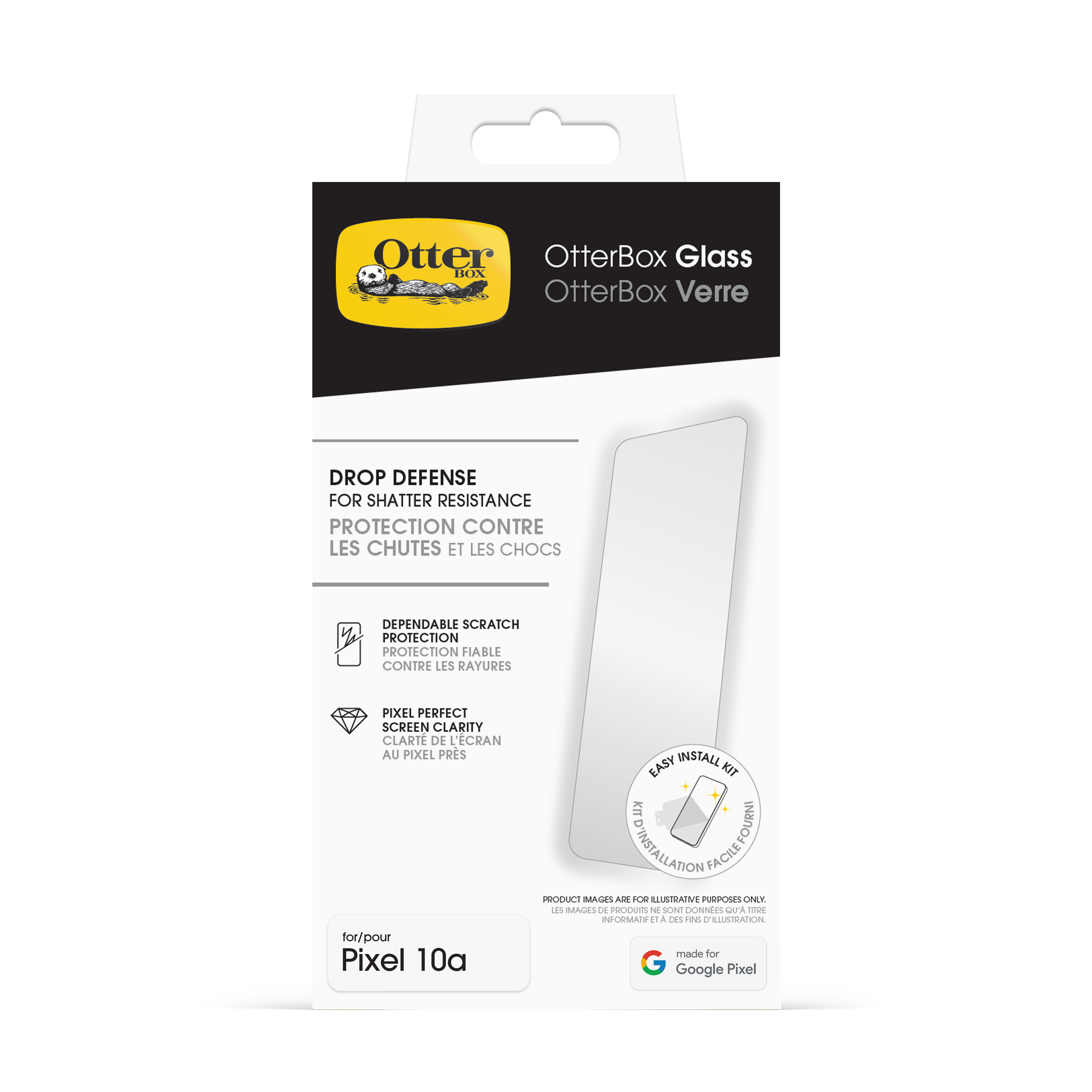 OtterBox Glass Google Pixel 10a clear