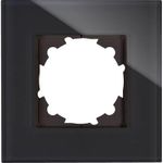 Kopp 1fach Rahmen Abdeckung HK 07, ATHENIS Anthrazit (glänzend) 405305001 (405305001)