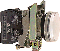 APC Schneider 1 Stück - Schneider Electric Leuchtmelder ws, m.LED-Mod.230V XB4BVM1 / 84448