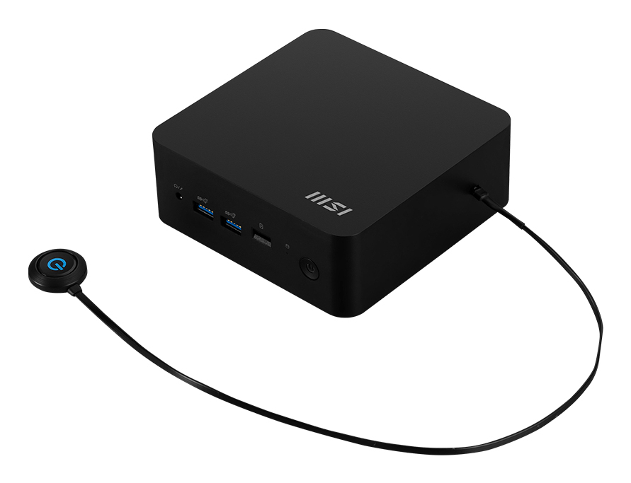 MSI Cubi NUC AI 1UMG-022AT Mini-PC Intel Core Ultra 7 155H 16 GB RAM 1 TB SSD Windows 11 Pro Schwarz
