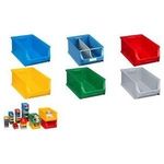 allit Sichtlagerkasten ProfiPlus Box 5, aus PP, rot Größe 5, Nutzlast: 35 kg, Auflast: 40 kg, stapelbar, - 1 Stück (456217)