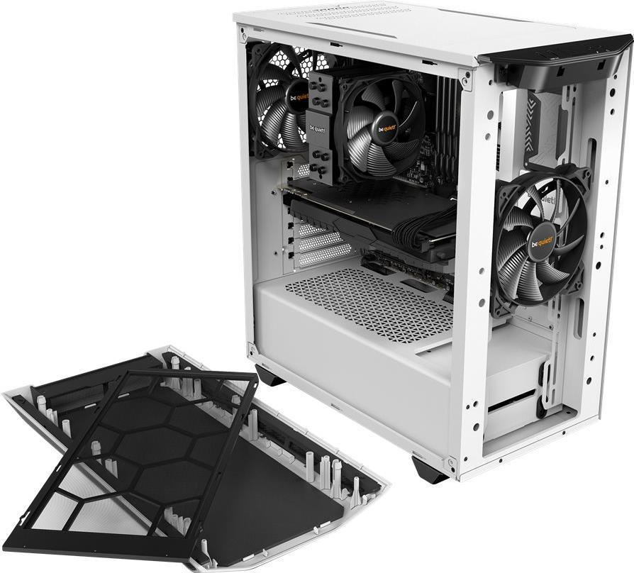 be quiet! Pure Base 500 Window Midi Tower ATX Weiß