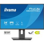 iiyama ProLite XB2497HSU-B1, LED-Monitor 60.5 cm (23.8 Zoll), schwarz (matt), FullHD, IPS, HDMI, DP, USB-Hub, erg. Standfuß, 120Hz Panel (XB2497HSU-B1)