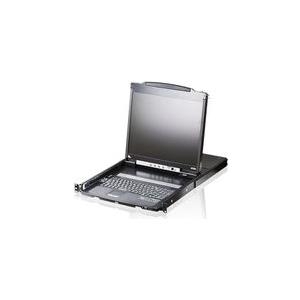 ATEN CL5800N Konsolenregal 48,3 cm (19 ) 1280 x 1024 Pixel Metall Schwarz 1U (CL5800N-ATA-2XK06A1G)
