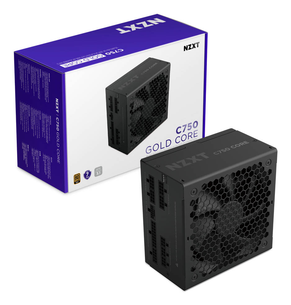 NZXT C-Series C850 850 W 80+ Gold Vollmodular ATX 3.1 Schwarz