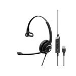 EPOS IMPACT SC 230 USB MS II Mono USB-A Headset In-Line Call Control Microsoft zertifiziert (1000578)